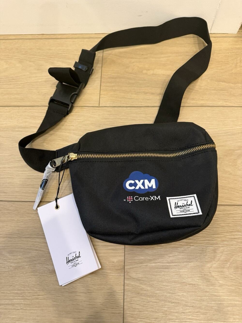 Herschel Fifteen Hip Pack / Bum Bag - Black - Picture 1 of 3